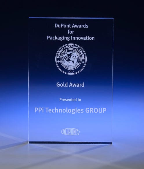 Gold Award-Dupont Packaging Innovation