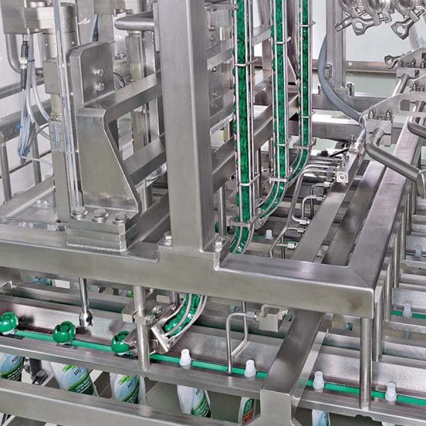 SN Maschinenbau, SN SF 400 Hygienic, PPiTG, center spout, premade, center fitment, spout pouches