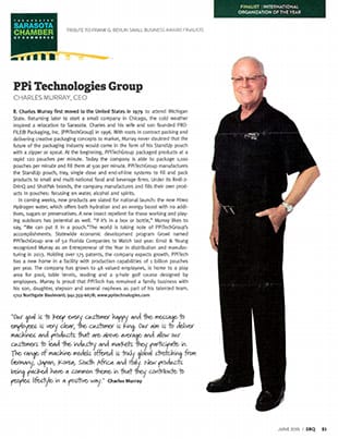 International Organization finalist - PPi Technologies Group