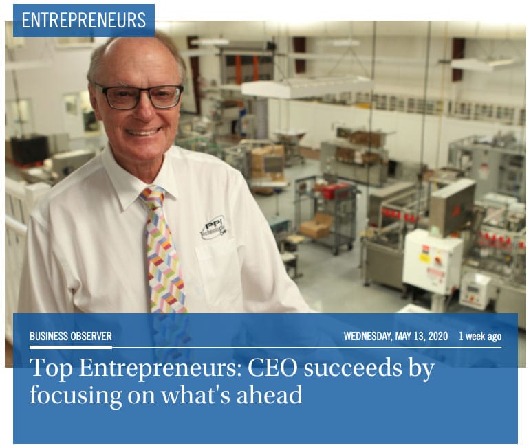 Top Entrepreneurs: CEO Charles Murray succeeds by focusing on what's ahead