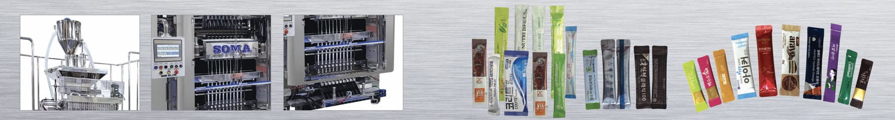SM-700P Granule & Powder Stick Automatic Packer images